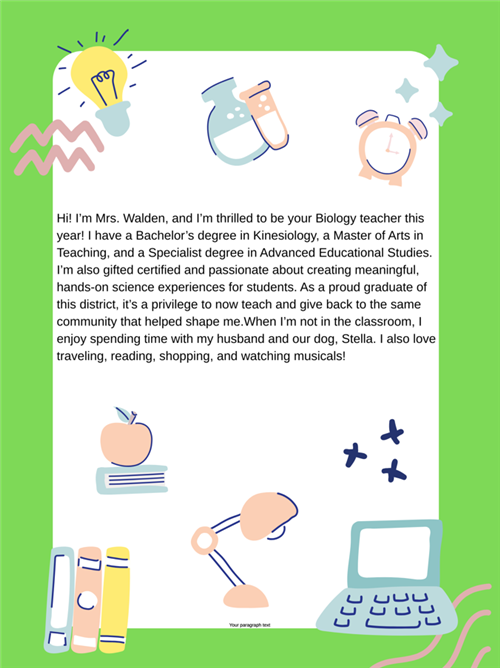 About the Teacher